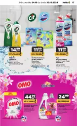 Gazetka promocyjna Netto - Artykuły spożywcze - Gazetka - ważna od 30.10 do 30.10.2024 - strona 17 - produkty: Domestos, Gra, Cif, Coccolino, Proszek do prania, Mleczko, Płyn do płukania