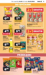 Gazetka promocyjna Netto - Artykuły spożywcze - Gazetka - ważna od 30.10 do 30.10.2024 - strona 9 - produkty: Makaron, Cheetos, Ryż, Gra, Rust, Zupa, Pasztet, Chrupki, Fasola, Olej rzepakowy, Monster Munch, Olej, Heinz, Fa