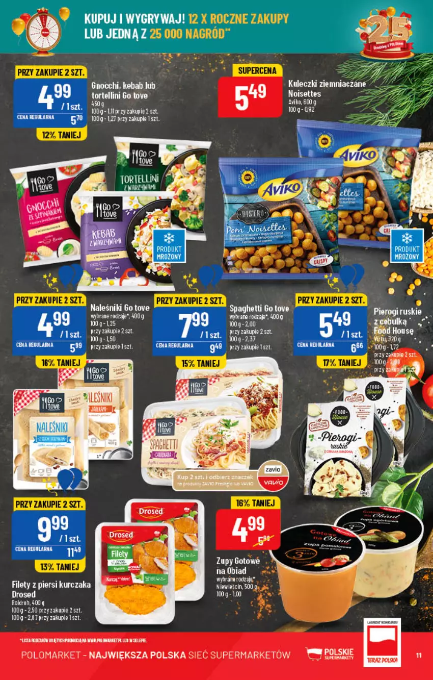 Gazetka promocyjna PoloMarket - Gazetka pomocyjna - ważna 31.08 do 06.09.2022 - strona 11 - produkty: AEG, Gry, Kurczak, Mysz, Naleśniki, Spaghetti, Wiko