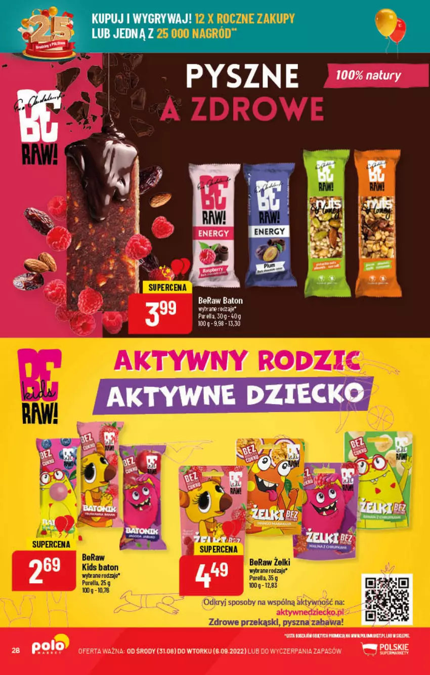 Gazetka promocyjna PoloMarket - Gazetka pomocyjna - ważna 31.08 do 06.09.2022 - strona 28 - produkty: Ba!, Baton