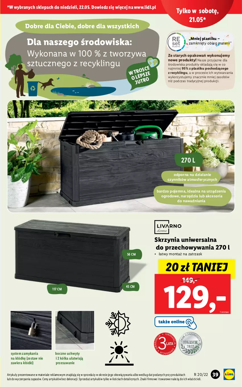 Gazetka promocyjna Lidl - GAZETKA - ważna 16.05 do 22.05.2022 - strona 41 - produkty: Por, Uchwyty