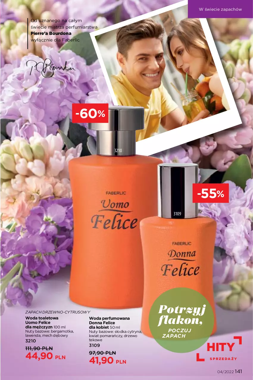 Gazetka promocyjna Faberlic - ważna 21.02 do 13.03.2022 - strona 141 - produkty: Fa, Nuty, Perfum, Woda, Woda perfumowana, Woda toaletowa