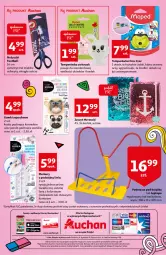 Gazetka promocyjna Auchan - Szkoła oszczędzania Hipermarkety - Gazetka - ważna od 03.08 do 03.08.2022 - strona 3 - produkty: Noż, Nożyczki, Marker, Uchwyty, Tera, Panda, Sharp, Wagi, Fa