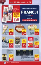 Gazetka promocyjna Aldi - Pełna oferta - Gazetka - ważna od 31.08 do 31.08.2025 - strona 18 - produkty: Ser, Mus, Smakowita, Salami, Brie, Pasztet, Kawa, Boczek, Ser pleśniowy, Lazur, Kiełbasa, Musztarda