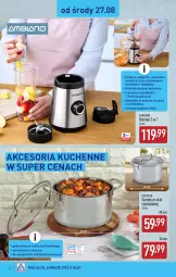 Gazetka promocyjna Aldi - Pełna oferta - Gazetka - ważna od 31.08 do 31.08.2025 - strona 26 - produkty: Piec, Miarka, Blender, Garnek, Smoothie