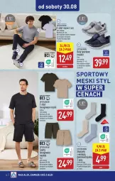 Gazetka promocyjna Aldi - Pełna oferta - Gazetka - ważna od 31.08 do 31.08.2025 - strona 36 - produkty: Top, Por, Buty, Szorty, Karp, T-shirt, Sport, Fa