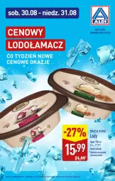 Gazetka promocyjna Aldi - Pełna oferta - Gazetka - ważna od 31.08 do 31.08.2025 - strona 38 - produkty: Lody