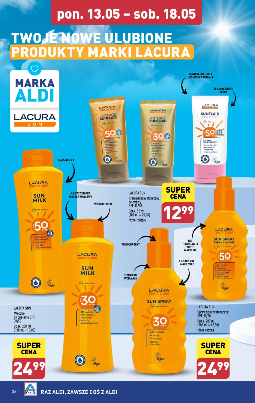 Gazetka promocyjna Aldi - Pełna oferta - ważna 13.05 do 18.05.2024 - strona 36 - produkty: Mleczko, Por