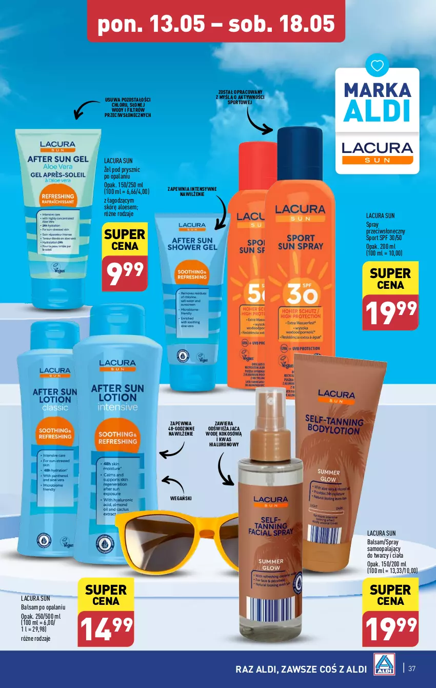 Gazetka promocyjna Aldi - Pełna oferta - ważna 13.05 do 18.05.2024 - strona 37 - produkty: Kokos, Por, Sport