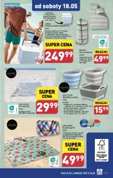 Gazetka promocyjna Aldi - Pełna oferta - Gazetka - ważna od 18.05 do 18.05.2024 - strona 33 - produkty: Koc, Kołdra, Pościel, Lodówka, Silan, Wiadro, Poduszka, Miska