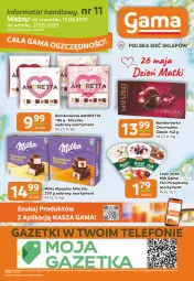 Gazetka promocyjna Gama - Gazetka Gama - Gazetka - ważna od 27.05 do 27.05.2025 - strona 12 - produkty: Ser, Telefon, Lody, Mleczko, Milka