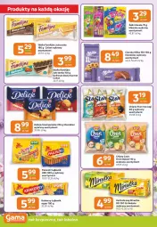 Gazetka promocyjna Gama - Gazetka Gama - Gazetka - ważna od 27.05 do 27.05.2025 - strona 4 - produkty: Piec, Ciastka, Lajkonik, Jutrzenka, Chipsy, Delicje, Herbata, Krakersy, Milka, Fa