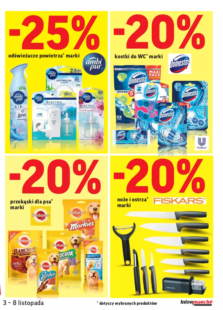 Gazetka promocyjna Intermarche - Gazetka promocyjna - ważna 03.11 do 08.11.2021 - strona 5 - produkty: Noż, Przekąski dla psa, Top