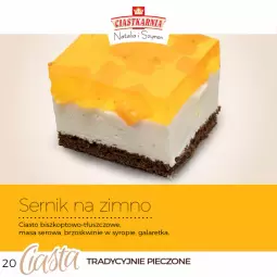 Gazetka promocyjna Topaz - Gazetka - Gazetka - ważna od 31.12 do 31.12.2026 - strona 20 - produkty: Piec, Ciastka, Ser, Galaretka, Syrop, Brzoskwinie, Gala