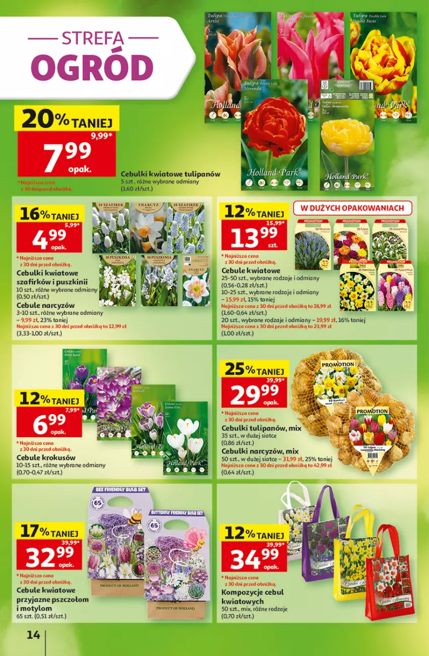 Gazetka promocyjna Auchan - Gazetka 30 Lat Hipermarket Auchan - ważna 03.09 do 09.09.2026 - strona 14 - produkty: Fa, Krokus, Miska, Narcyz, Ogród, Tulipan