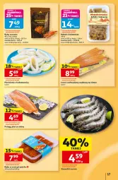 Gazetka promocyjna Auchan - Gazetka 30 Lat Hipermarket Auchan - Gazetka - ważna od 09.09 do 09.09.2026 - strona 17 - produkty: Sos, Ryba, Kalmar, Pstrąg, Krewetki, Kebab