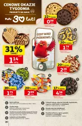 Gazetka promocyjna Auchan - Gazetka 30 Lat Hipermarket Auchan - Gazetka - ważna od 09.09 do 09.09.2026 - strona 28 - produkty: Ciastka, Kremówka, Cukier, Dr Gerard, Pomelo, Rurki, Cukierki, Gres, Kakao, Kokos