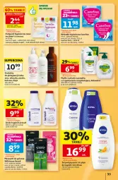 Gazetka promocyjna Auchan - Gazetka 30 Lat Hipermarket Auchan - Gazetka - ważna od 09.09 do 09.09.2026 - strona 33 - produkty: Mydło w płynie, Ser, Mus, Palmolive, Wilkinson Sword, Mleczko, Ziaja, Podpaski, Carefree, Mydło, Bosch, Wkładki, Masło, Maska, Nivea, Fa