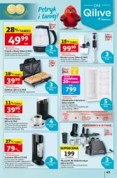 Gazetka promocyjna Auchan - Gazetka 30 Lat Hipermarket Auchan - Gazetka - ważna od 09.09 do 09.09.2026 - strona 45 - produkty: Orzechy włoskie, Chłodziarka, Młynek do kawy, Miarka, Blender ręczny, Blender, Migdały, Maszynka do mielenia, Rozdrabniacz, Czajnik, Młynek, Przyprawy, Szynka, Silan, Grzałka, Maszynka, Owoce, Drzwi
