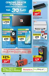 Gazetka promocyjna Auchan - Gazetka 30 Lat Hipermarket Auchan - Gazetka - ważna od 09.09 do 09.09.2026 - strona 46 - produkty: Pendrive, Głośnik, Mikrofon, Tusz, Tarka, Silan, Głośnik bluetooth, Urządzenie wielofunkcyjne, Canon, Latarka, Manta, Akumulator
