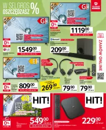 Gazetka promocyjna Selgros - Oferta przemysłowa - Gazetka - ważna od 29.03 do 29.03.2023 - strona 11 - produkty: Pur, JBL, Słuchawki, Soundbar, Thomson, Subwoofer, Android TV, Telewizor, Smart tv