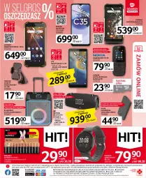 Gazetka promocyjna Selgros - Oferta przemysłowa - Gazetka - ważna od 29.03 do 29.03.2023 - strona 9 - produkty: Hama, Duracell, Sok, JBL, Gra, Telefon, Głośnik, Tarka, Smartwatch, Głośnik bluetooth, Monitor, Latarka, Powerbank, Smartfon, LG, Fa