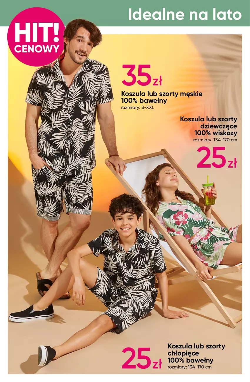 Gazetka promocyjna Pepco - Tropikalne wzory - ważna 08.05 do 21.05.2025 - strona 2 - produkty: Kosz, Koszula, LANA, Miseczka, Papier, Szorty, Talerz