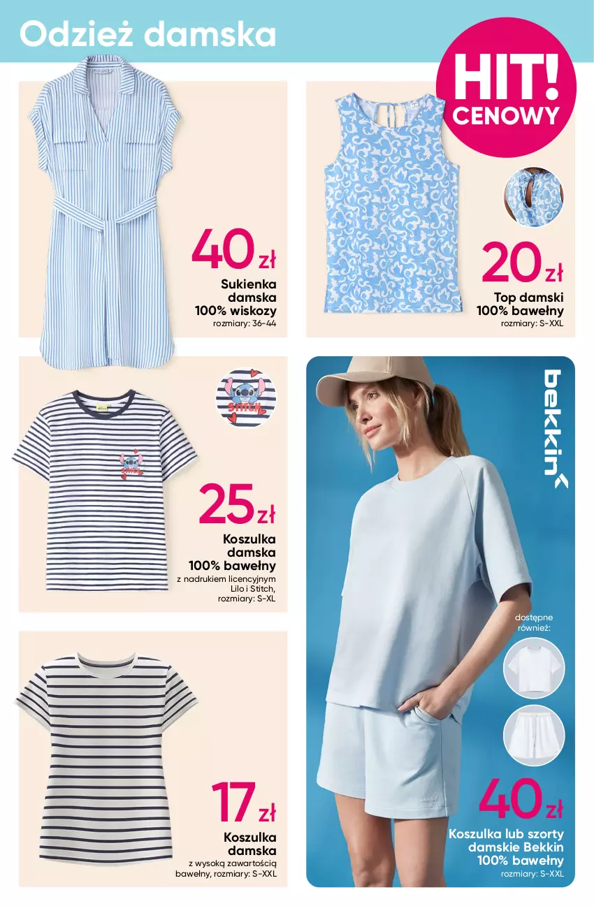 Gazetka promocyjna Pepco - Tropikalne wzory - ważna 08.05 do 21.05.2025 - strona 5 - produkty: Kawa, Kosz, Koszulka, Sok, Spódnica, Spodnie, Sukienka, Szorty, Top