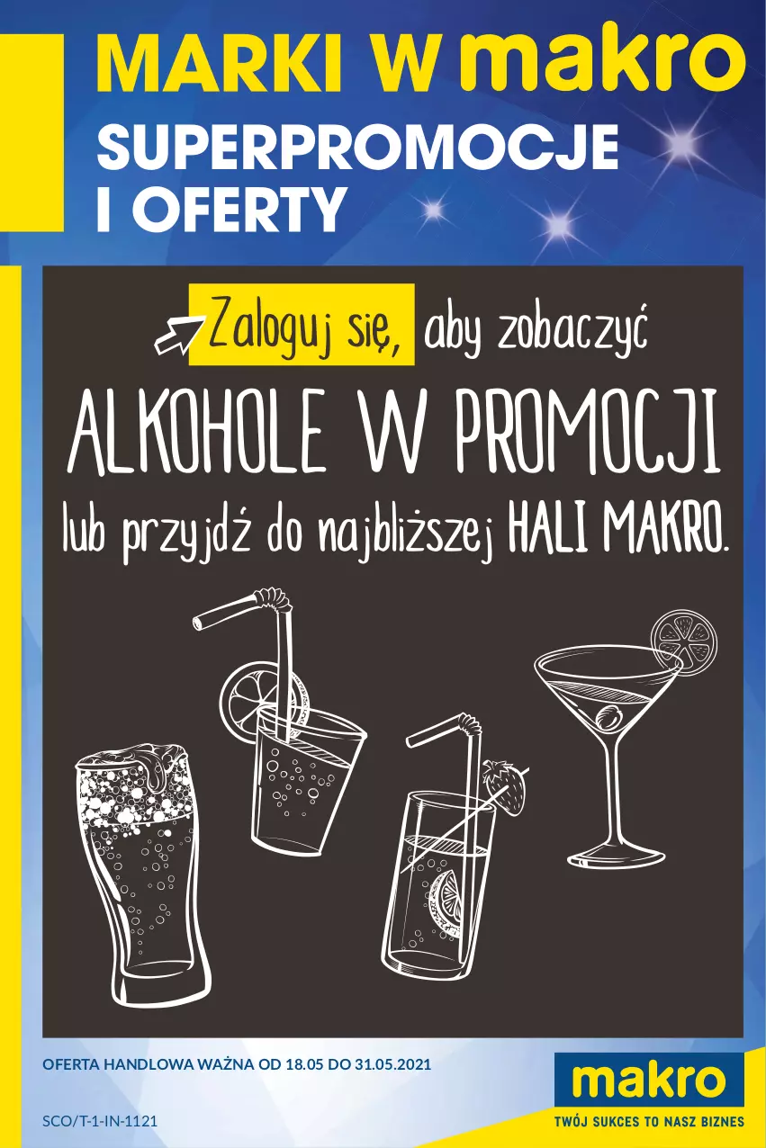 Gazetka promocyjna Makro - [Oferta specjalna] Marki w MAKRO - ważna 18.05 do 31.05.2021 - strona 1