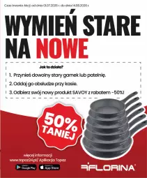 Gazetka promocyjna Topaz - Gazetka - Gazetka - ważna od 16.07 do 16.07.2026 - strona 23 - produkty: Garnek, Kije