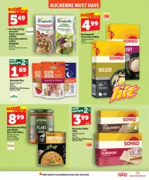 Gazetka promocyjna Topaz - Gazetka - Gazetka - ważna od 16.07 do 16.07.2026 - strona 29 - produkty: Piec, Buraczki, Top, Ryż, Por, Mus, Kupiec, Zupa, Bonduelle, Sałat, Fasola, Owsianka, Sonko, Ryż basmati, Flaki, Kasza, Groszek, Kukurydza, Fa