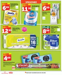 Gazetka promocyjna Topaz - Gazetka - Gazetka - ważna od 16.07 do 16.07.2026 - strona 46 - produkty: Top, Rum, Papier, Worki na śmieci, Sito, Papier toaletowy, Velvet, Ręcznik, Rolki, Mola, Worki na śmiec, Foxy, Sprzątanie, Folia aluminiowa