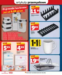 Gazetka promocyjna Topaz - Gazetka - Gazetka - ważna od 16.07 do 16.07.2026 - strona 48 - produkty: Top, Ociekacz, Talerz, Kubek