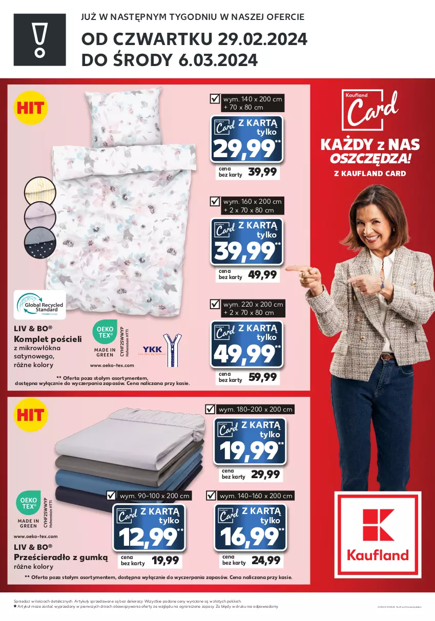 Gazetka promocyjna Kaufland - Zapowiedź oferty - ważna 22.02 do 28.02.2024 - strona 2 - produkty: Gra, Komplet pościeli, Pościel, Prześcieradło