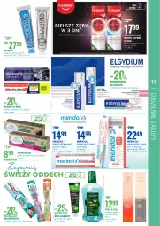 Gazetka promocyjna Super Pharm - Gazetka - Gazetka - ważna od 22.09 do 22.09.2022 - strona 15 - produkty: Płyn do płukania jamy ustnej, Aquafresh, Elgydium, Płyn do płukania, Colgate, Blend-a-Med, Szczoteczka, LG