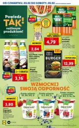 Gazetka promocyjna Lidl - GAZETKA - Gazetka - ważna od 05.02 do 05.02.2022 - strona 24 - produkty: Sos, Ryż, Por, Gin, Gra, Borówka, Parówki, Granat, Jagody, Vegangurt, Tarczyński, Jagody goji, Tymbark, Napój, Kokos