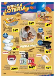 Gazetka promocyjna Carrefour - Gazetka - ważna od 14.10 do 14.10.2023 - strona 26 - produkty: Piec, Ser, Por, Robot planetarny, Chlebak, Pojemnik, Mikser, Tefal, Keksówka, Robot, Mikser ręczny, Blacha do pieczenia, Naczynie żaroodporne, Chleb, Fa