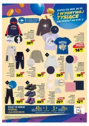 Gazetka promocyjna Carrefour - Gazetka - ważna od 14.10 do 14.10.2023 - strona 33 - produkty: Sok, Gin, Gra, Buty, Szal, Czapka, T-shirt, Legginsy ocieplane, Dres, Legginsy, Dzieci, Spodnie, Bluza, Bluza dresowa