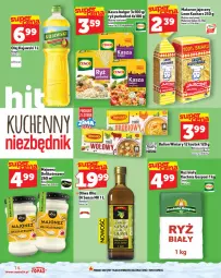 Gazetka promocyjna Topaz - Gazetka - Gazetka - ważna od 03.12 do 03.12.2025 - strona 14 - produkty: Majonez, Makaron, Kujawski, Top, Ryż, BIC, Ryż parboiled, Kuchnia, Bulion, Bulgur, Winiary, Stek, Lion, Babuni, Cenos, Kasza, Olej, Ryż biały, LG