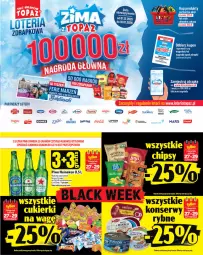 Gazetka promocyjna Topaz - Gazetka - Gazetka - ważna od 03.12 do 03.12.2025 - strona 7 - produkty: Piwo, Ser, Gra, Cukier, Heineken, Lipton, Mars, Oshee, Cukierki