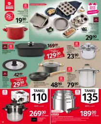 Gazetka promocyjna Selgros - Oferta przemysłowa - Gazetka - ważna od 16.03 do 16.03.2022 - strona 10 - produkty: Piec, Ser, Gra, Miarka, Garnek, Stół, Szybkowar, Keksówka, Garnek z pokrywą, Piekarnik, Patelnia, Pokrywa, Rondel, Fa