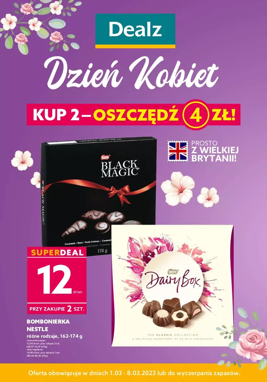 Gazetka promocyjna Dealz - Dzień Kobiet w Dealz! - ważna 01.03 do 08.03.2023 - strona 1