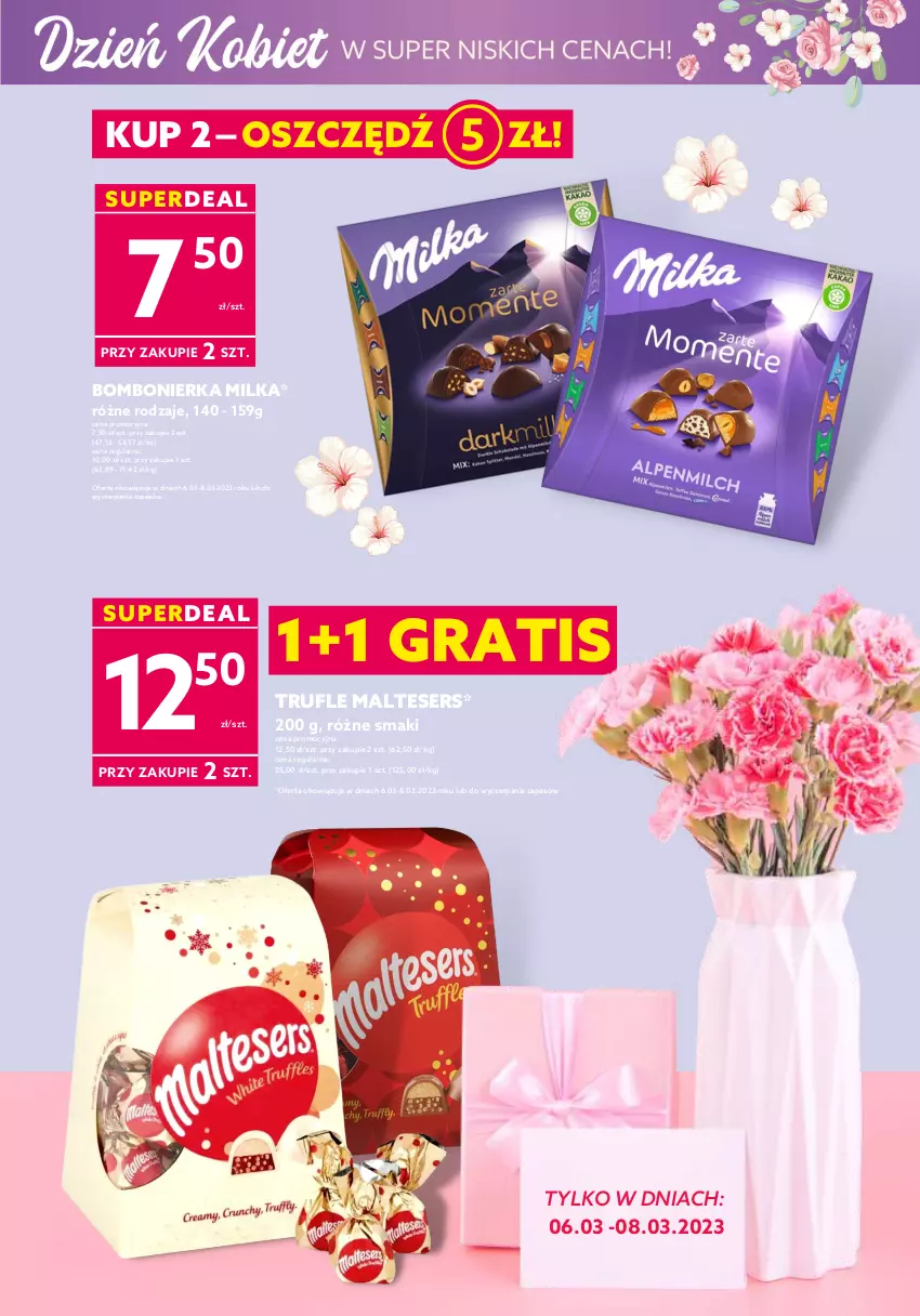 Gazetka promocyjna Dealz - Dzień Kobiet w Dealz! - ważna 01.03 do 08.03.2023 - strona 4 - produkty: Gra, Milka, Ser