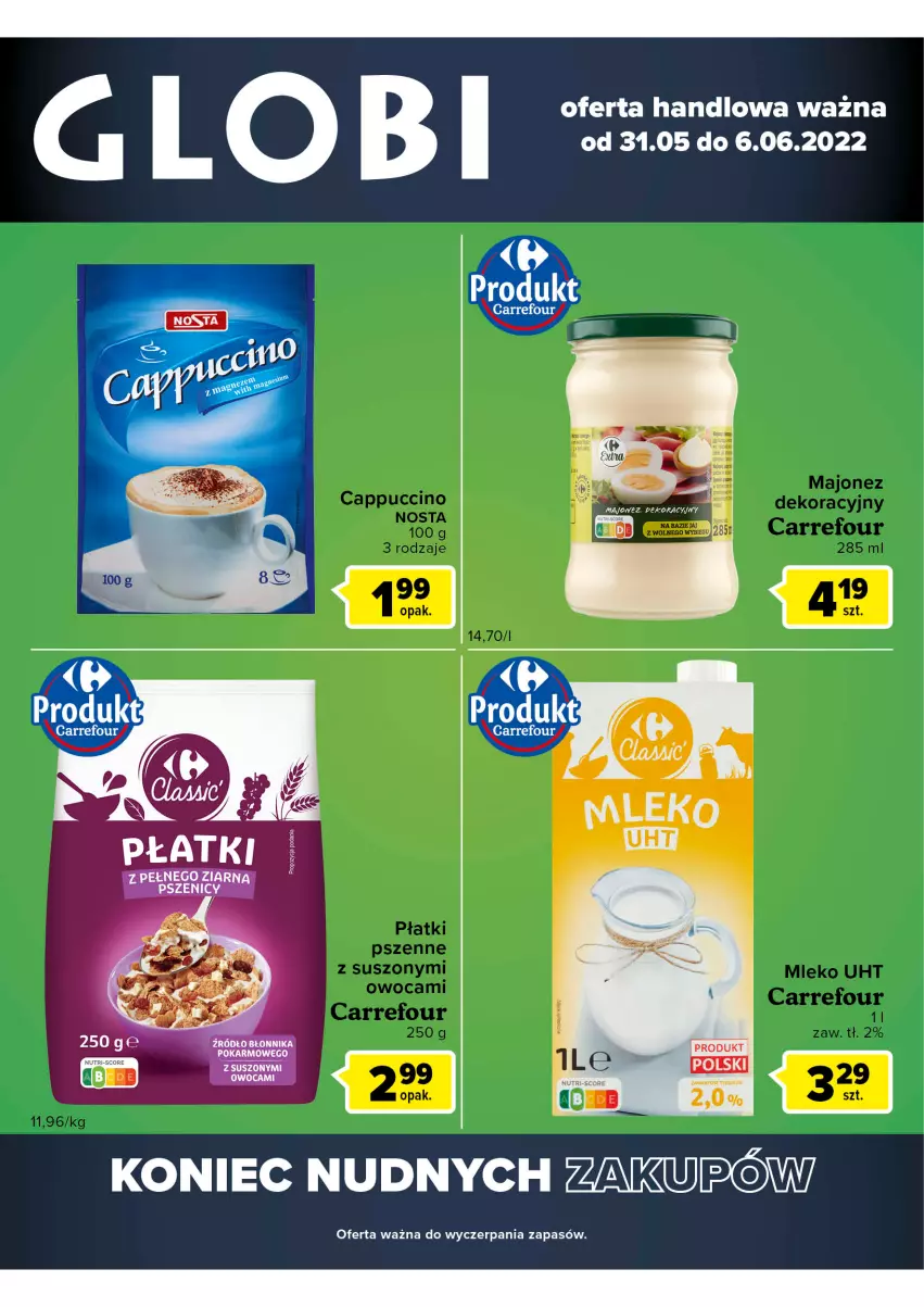 Gazetka promocyjna Carrefour - Gazetka Globi - ważna 31.05 do 06.06.2022 - strona 2 - produkty: Majonez