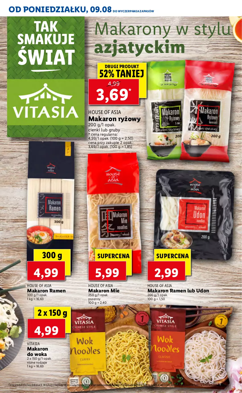 Gazetka promocyjna Lidl - KATALOG Z OFERTĄ VITASIA OD 09.08 - ważna 09.08 do 13.08.2021 - strona 12 - produkty: House of Asia, Makaron, Makaron ryżowy, Ryż