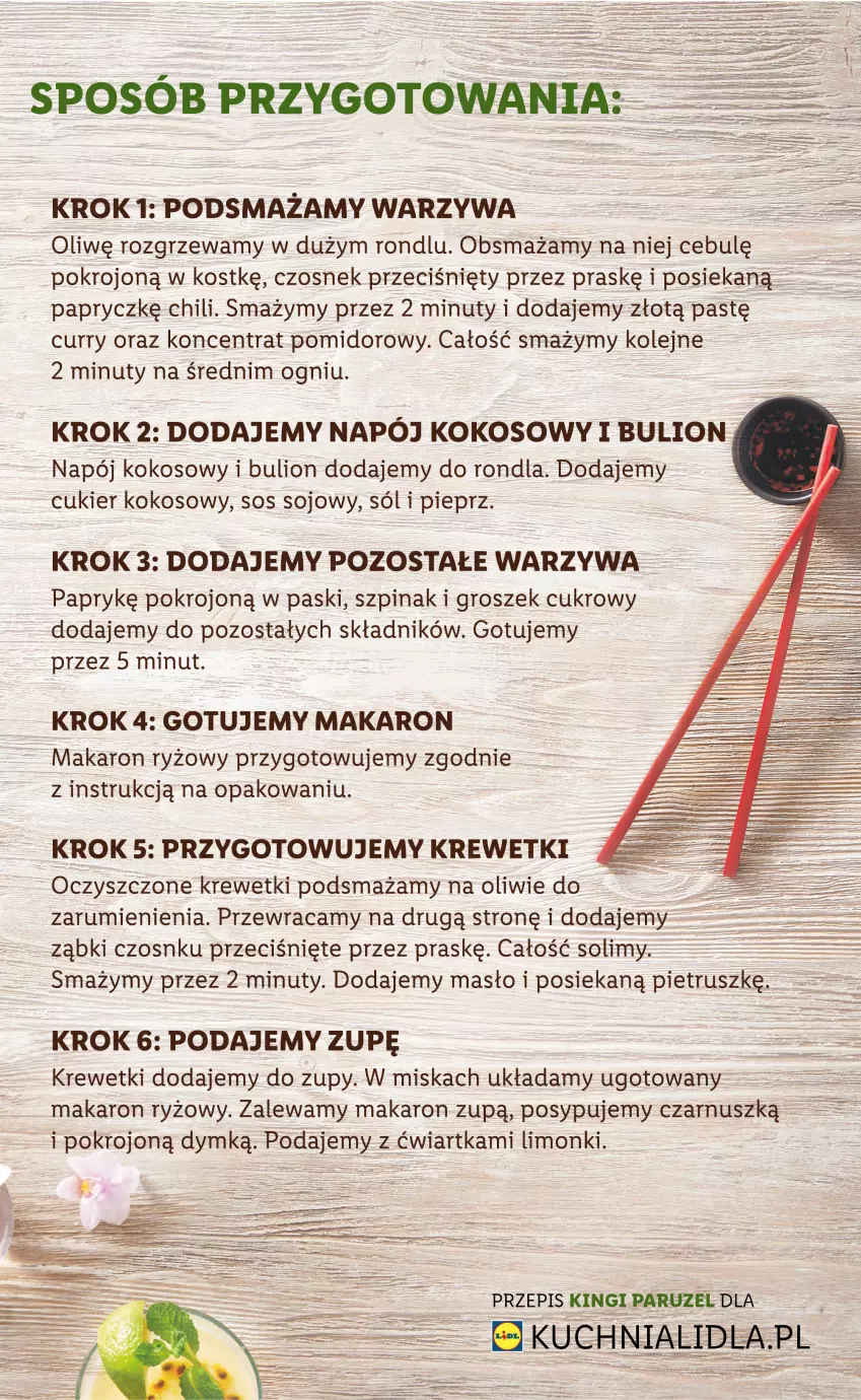 Gazetka promocyjna Lidl - KATALOG Z OFERTĄ VITASIA OD 09.08 - ważna 09.08 do 13.08.2021 - strona 7 - produkty: Bulion, Cukier, Czosnek, Groszek, Kokos, Koncentrat pomidorowy, Krewetki, Kuchnia, Lion, Makaron, Makaron ryżowy, Masło, Miska, Napój, Nuty, Olej, Pieprz, Rum, Ryż, Sól, Sos, Sos sojowy, Szpinak, Warzywa