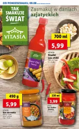 Gazetka promocyjna Lidl - KATALOG Z OFERTĄ VITASIA OD 09.08 - Gazetka - ważna od 13.08 do 13.08.2021 - strona 4 - produkty: Sos, Sos chilli