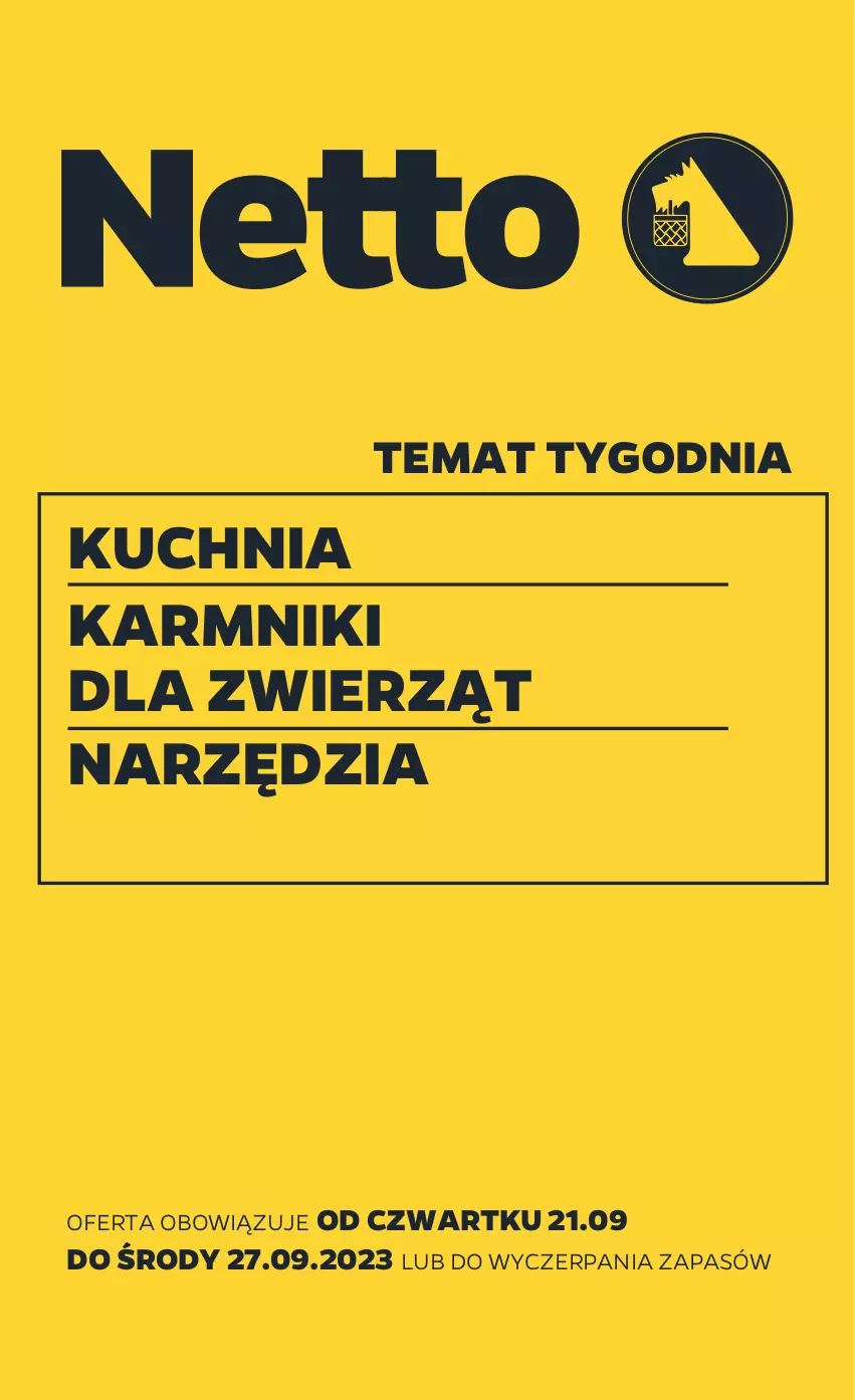 Gazetka promocyjna Netto - Akcesoria i dodatki - ważna 21.09 do 27.09.2023 - strona 1 - produkty: Kuchnia