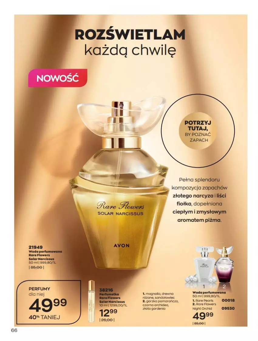 Gazetka promocyjna Avon - Lipiec - ważna 01.07 do 31.07.2021 - strona 66 - produkty: Narcyz, Perfum