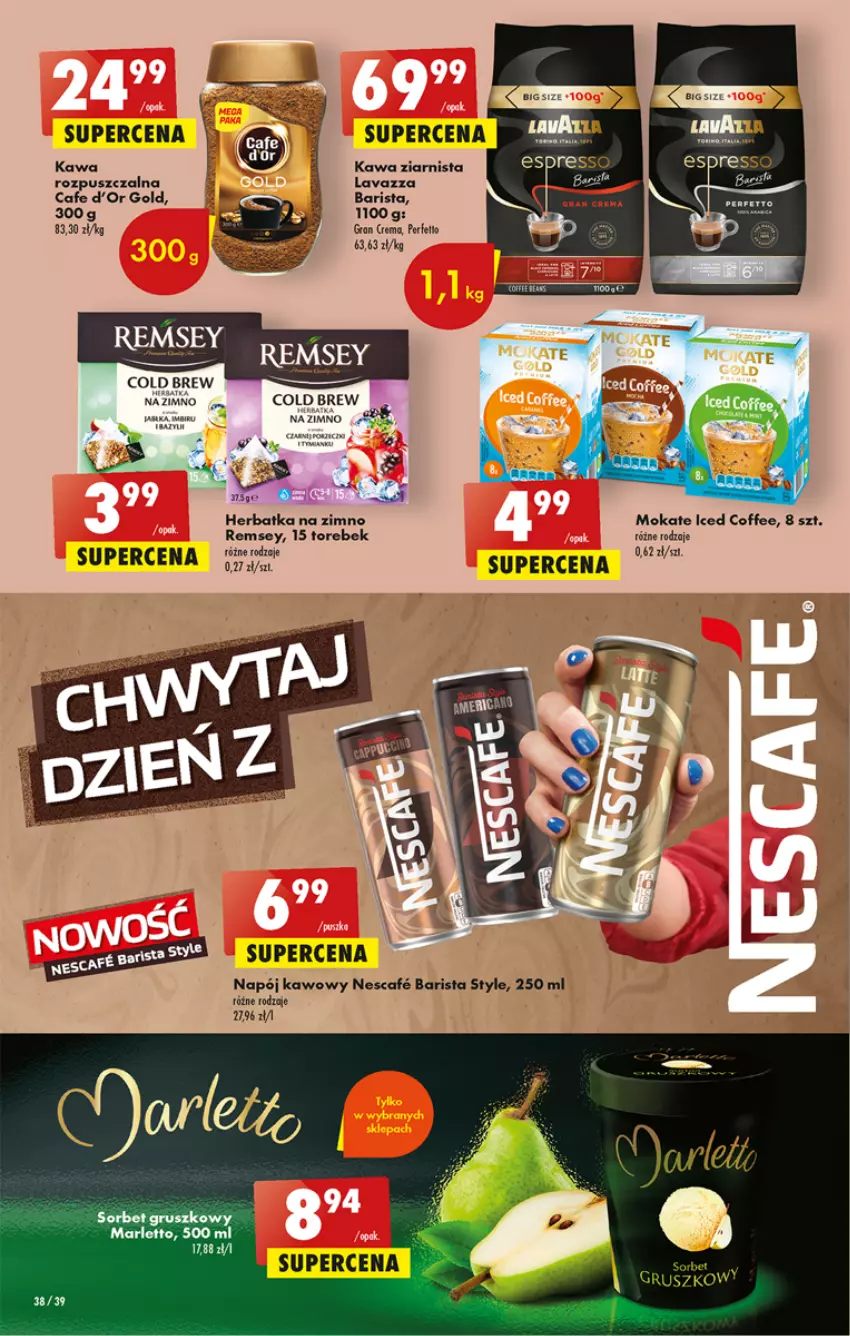 Gazetka promocyjna Biedronka - Od czwartku - ważna 13.07 do 19.07.2023 - strona 38 - produkty: Gra, Kawa, Kawa ziarnista, Lavazza, Napój, Por